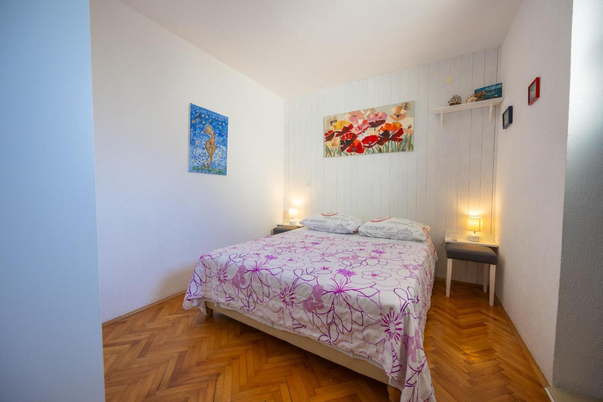 Apartment Mihaljević Baska Voda Bagian luar foto
