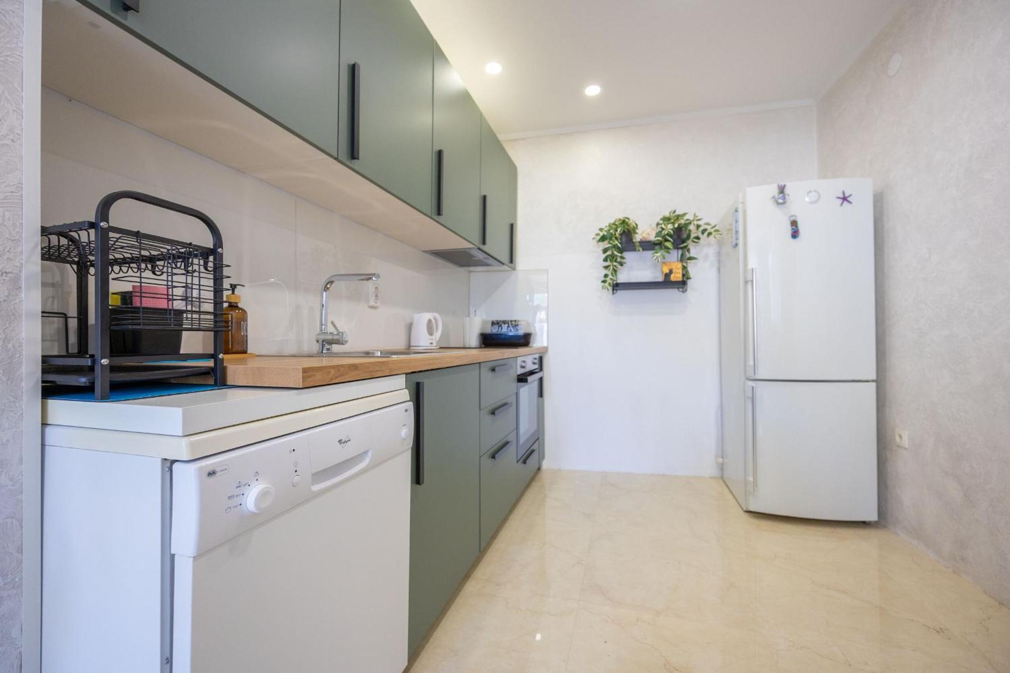 Apartment Mihaljević Baska Voda Bagian luar foto