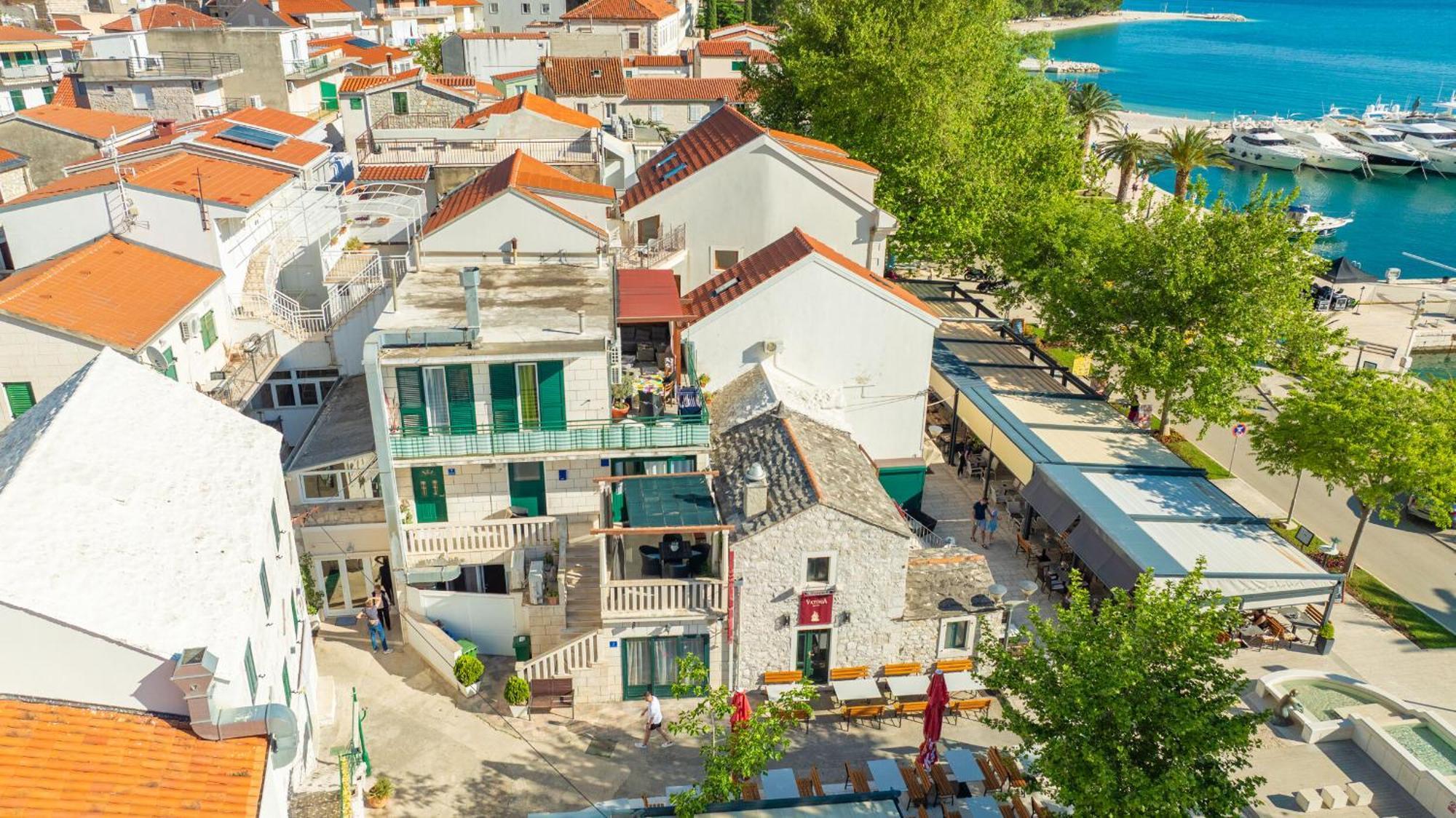Apartment Mihaljević Baska Voda Bagian luar foto